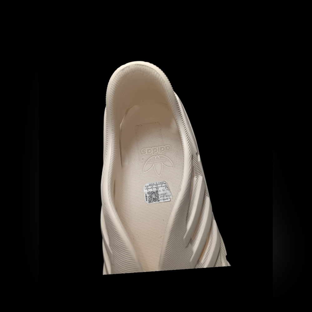 Adidas Cream Mules with Modern Cutout Design - Picture 6 of 8
